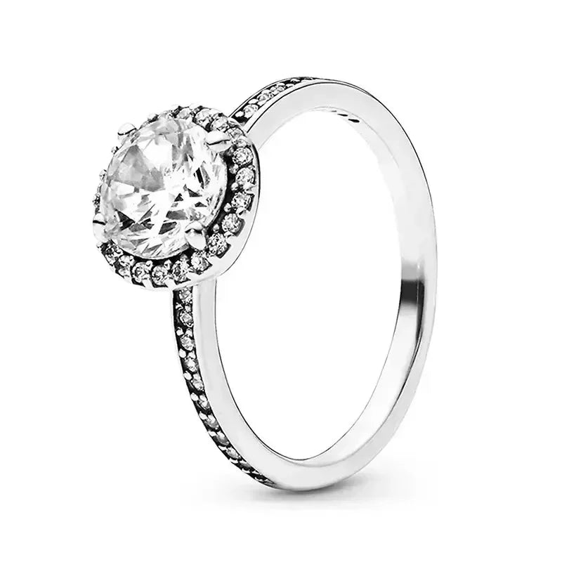 Sterling Silver Ring Zircon 925 Exclusive Edition Design