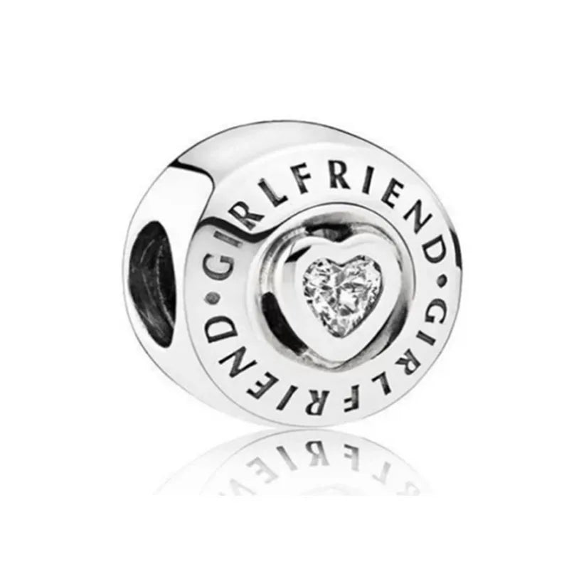 925 Girlfriend Charm B1161