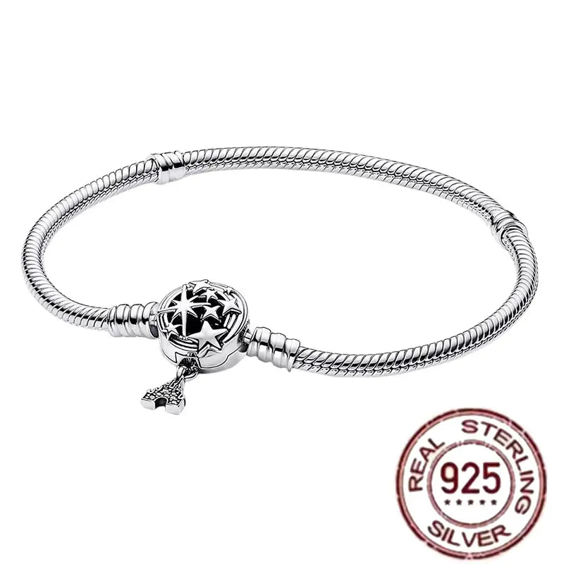 Sterling Silver 925 Charm Bracelet Signature Edition