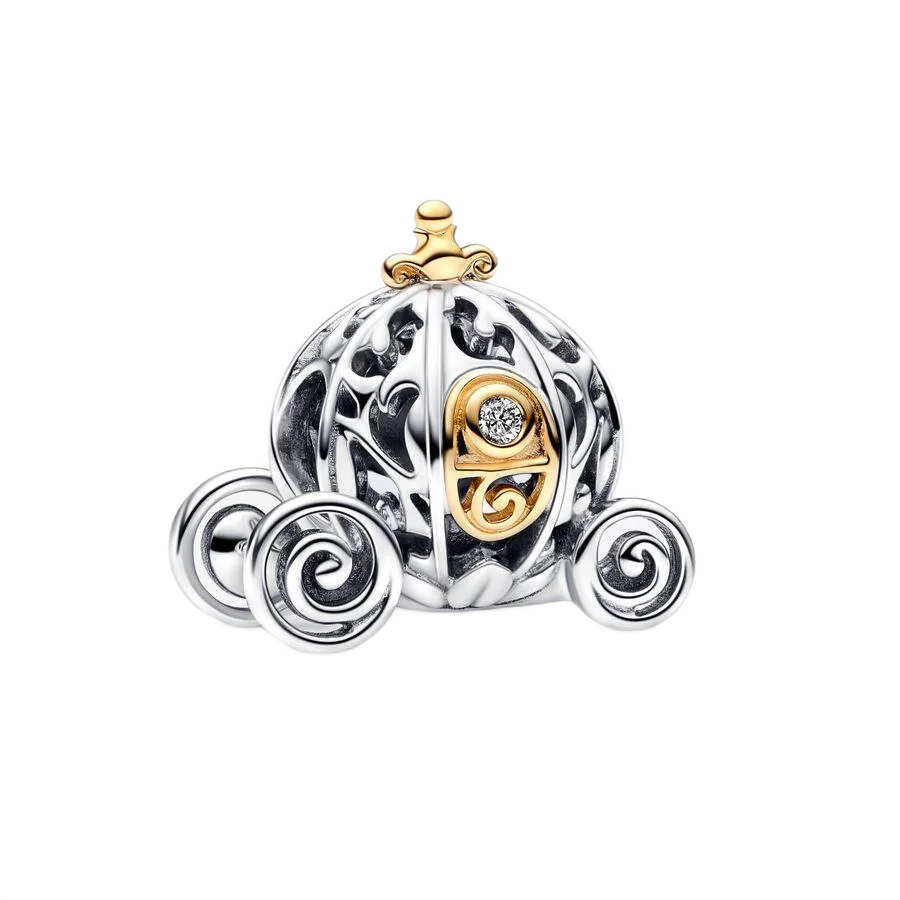 925 Cinderella Silver Charm 792553C01-by