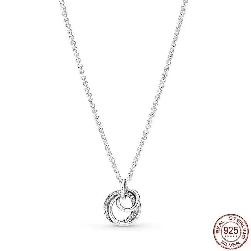 Sterling Silver Pendant Necklace Silversmiths Collection