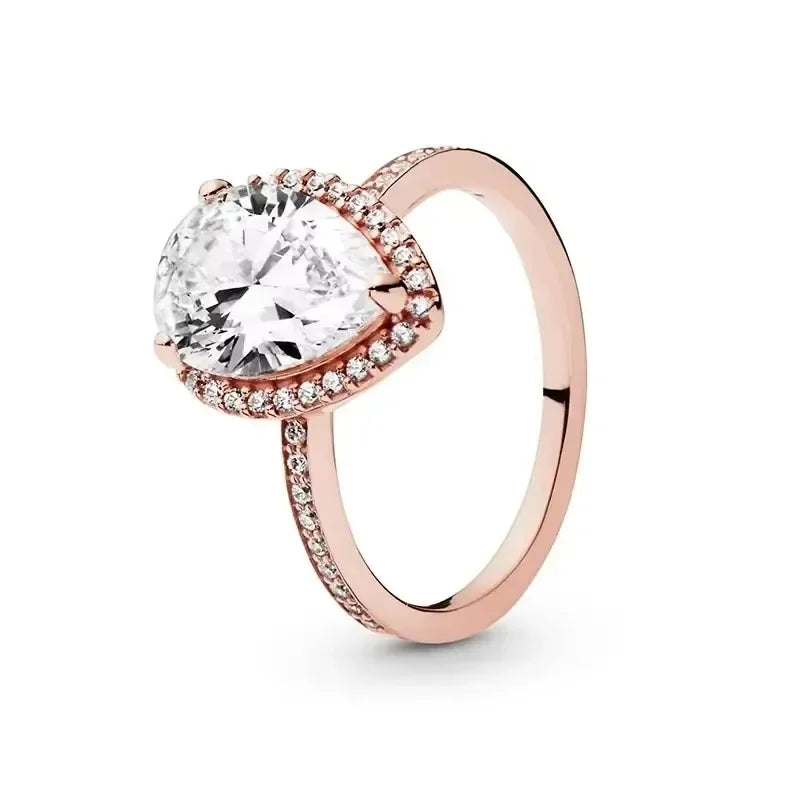 Sterling Silver Ring 925 Zircon Collection Exclusive