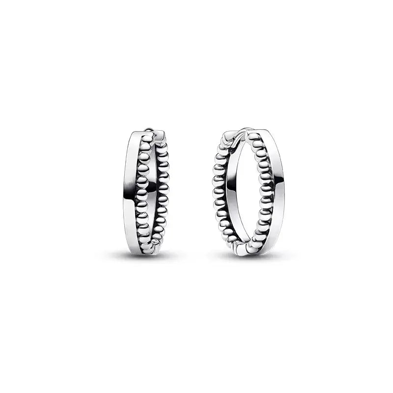 Sterling Silver Zircon, Stud Earrings Exclusive Edition