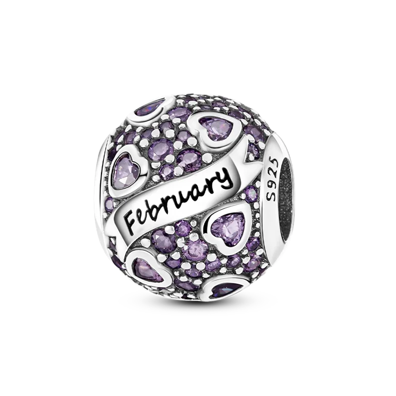 925 Birthstone Charm KTC095