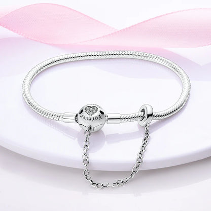 925 Silver Charm Bracelets size 17 - 20