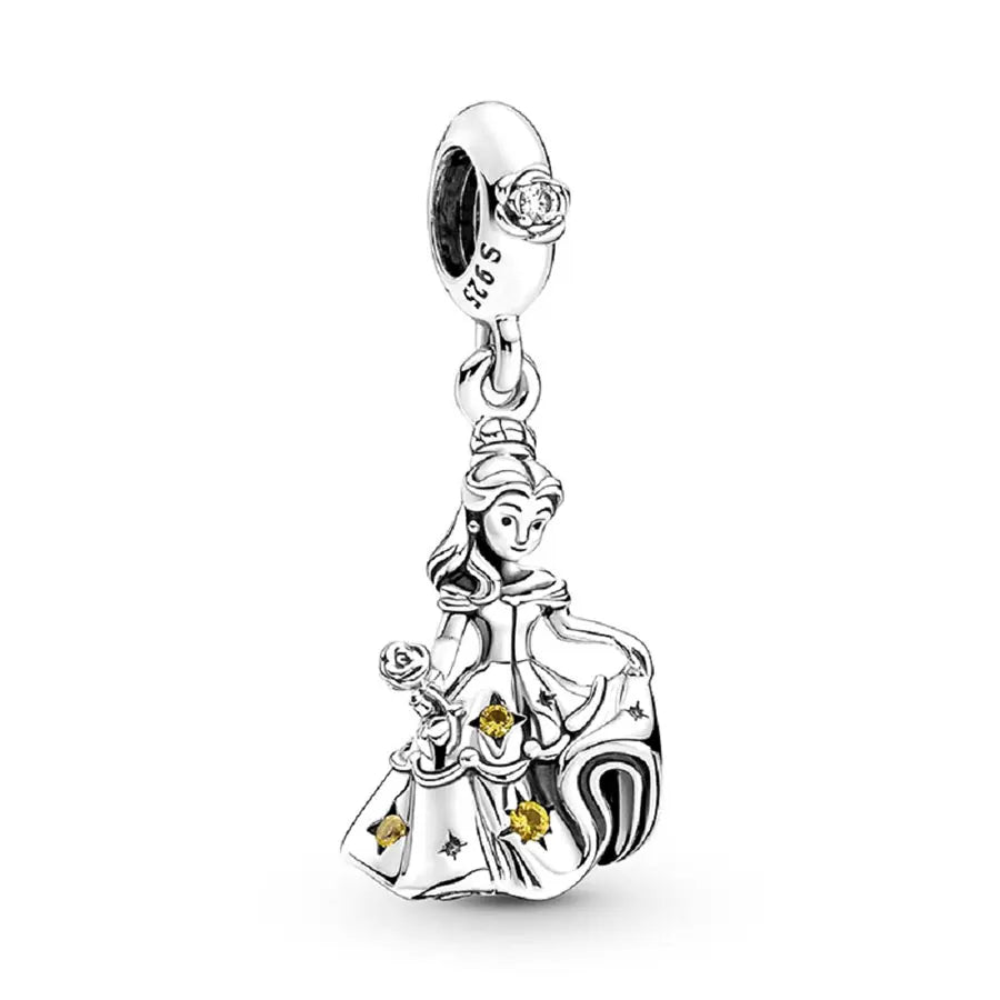 Minisoc Silver Zircon Bracelet Charm Exclusive Collection