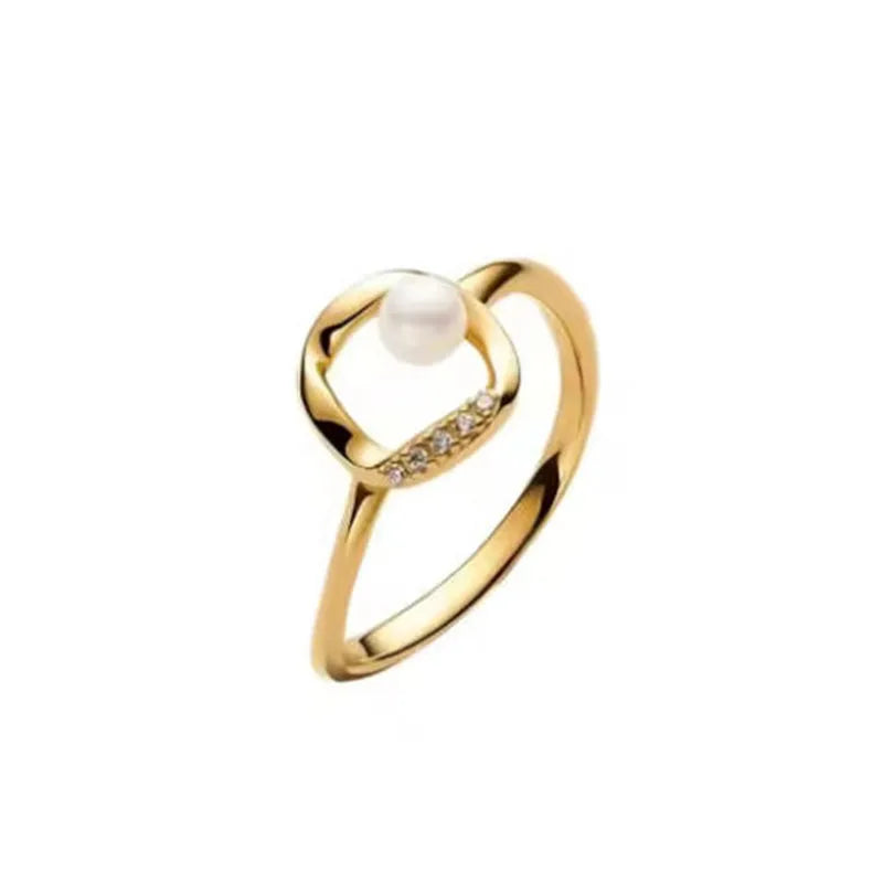 Sterling Silver Zircon Ring Fine Jewelry Collection