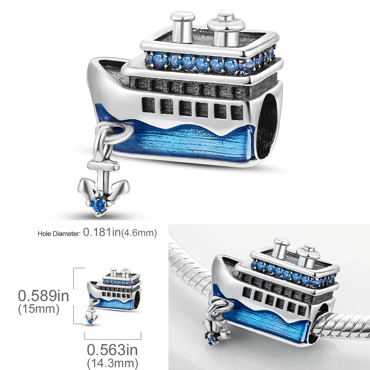 Sterling Silver Bracelet Charm Charmhub Collection Exclusive