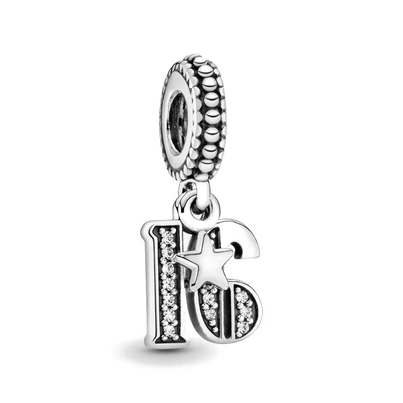 925 16th Birthday Charm B092