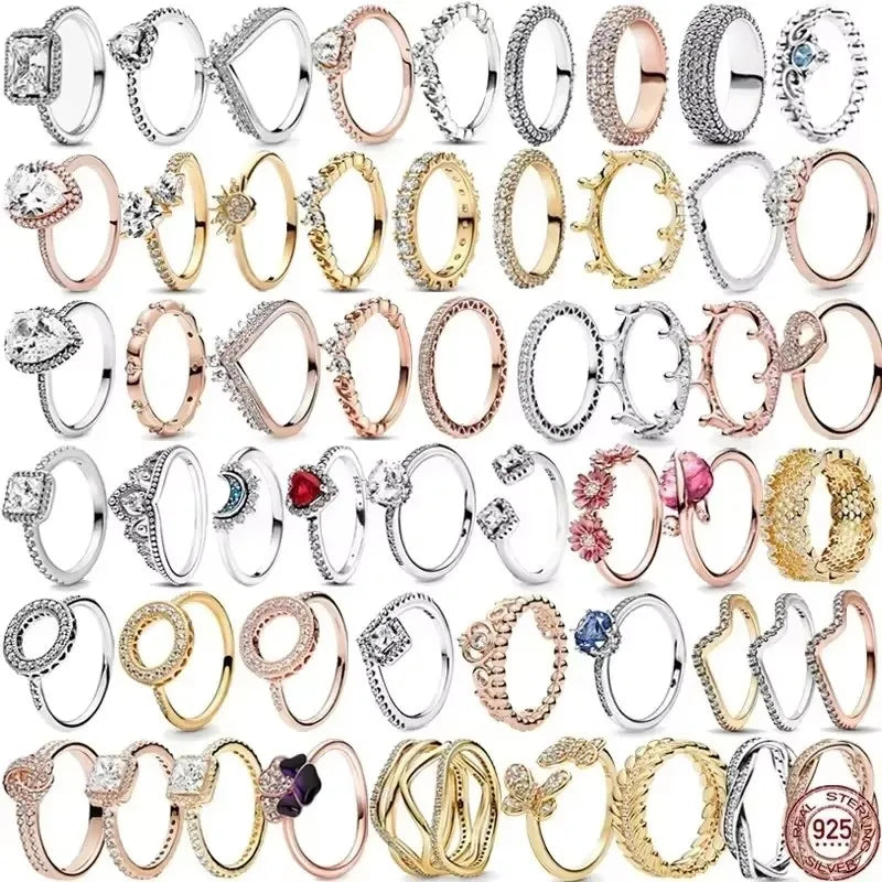 Sterling Silver Ring Zircon Collection Exclusive Edition