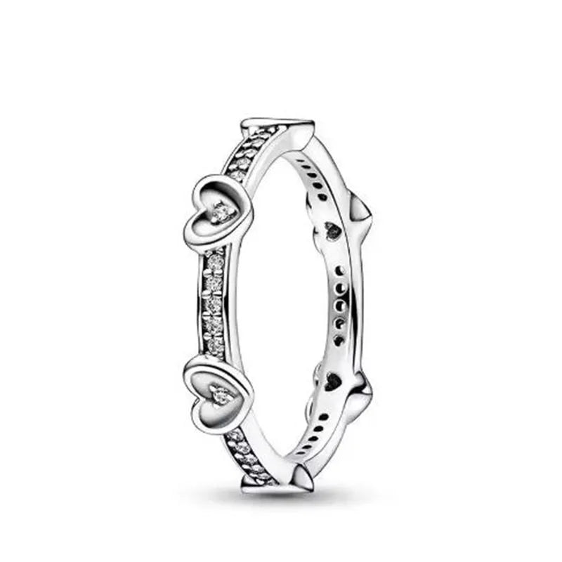 Sterling Silver Ring Zircon MiniSoc Collection Exclusive