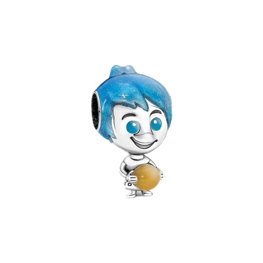 925 Blue Hair Silver Charm 792028C01-by