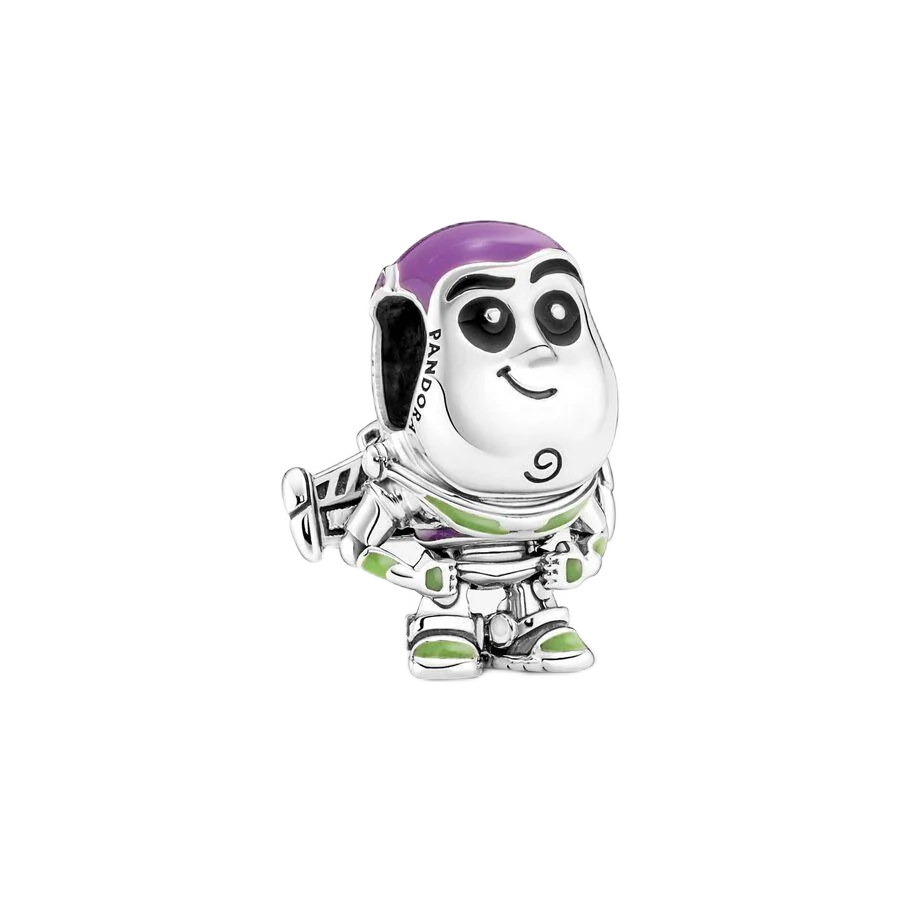 925 Buzz Lightyear Silver Charm 792024C01-by