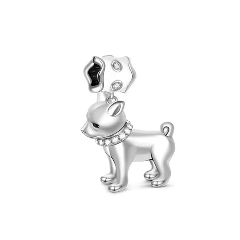 925 Dog Charm B2892