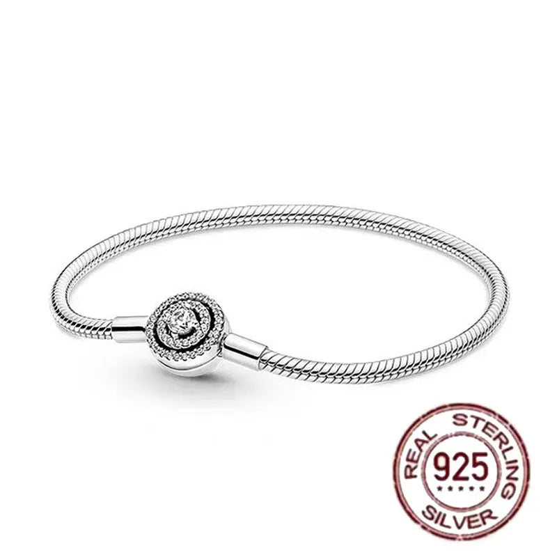 Sterling Silver Charm Bracelet, Exclusive 925 Collection