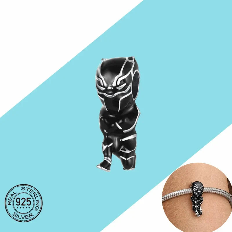 Minisoc Silver Pandora Original Bracelet Charm Zircon