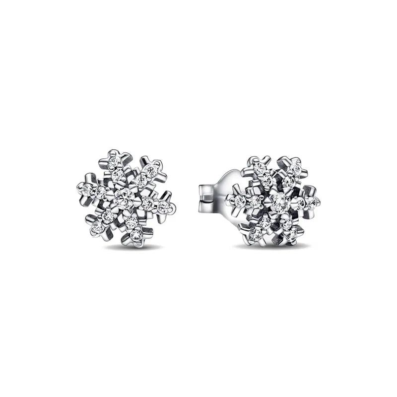 Silver Zircon Stud Earrings, Signature Collection Edition