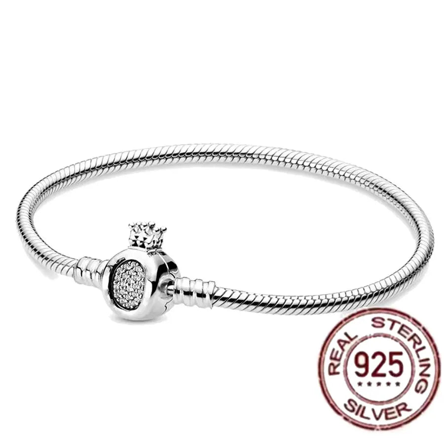 Sterling Silver Charm Bracelet Elite Collection Women
