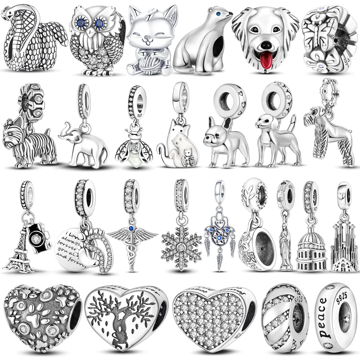 Bracelet Charm Silver Charmhub Collection Exclusive