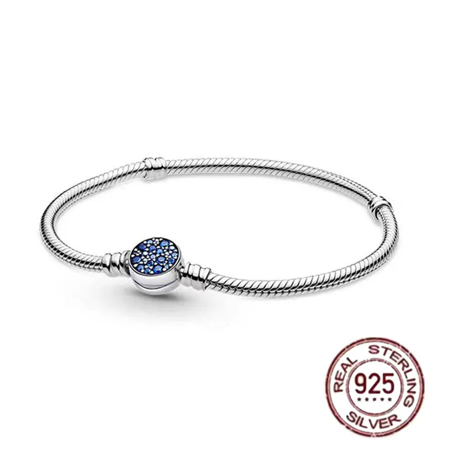 Charm Bracelet 925 Sterling Silver Collection Exclusive