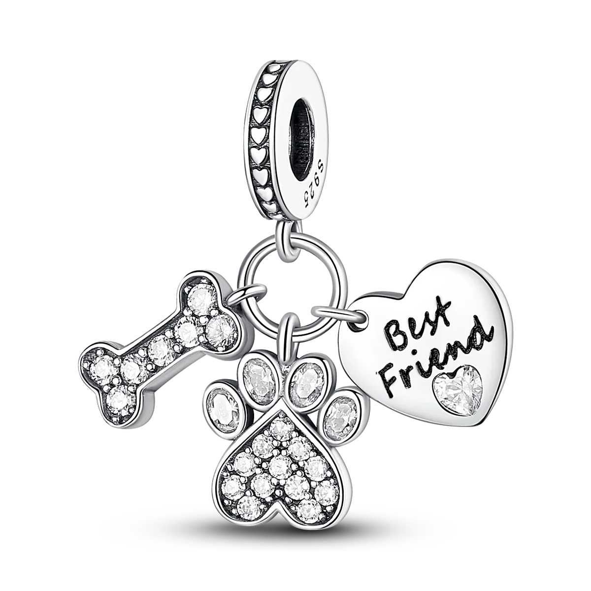 Sterling Silver Bracelet Charm Fine Collection Exclusive