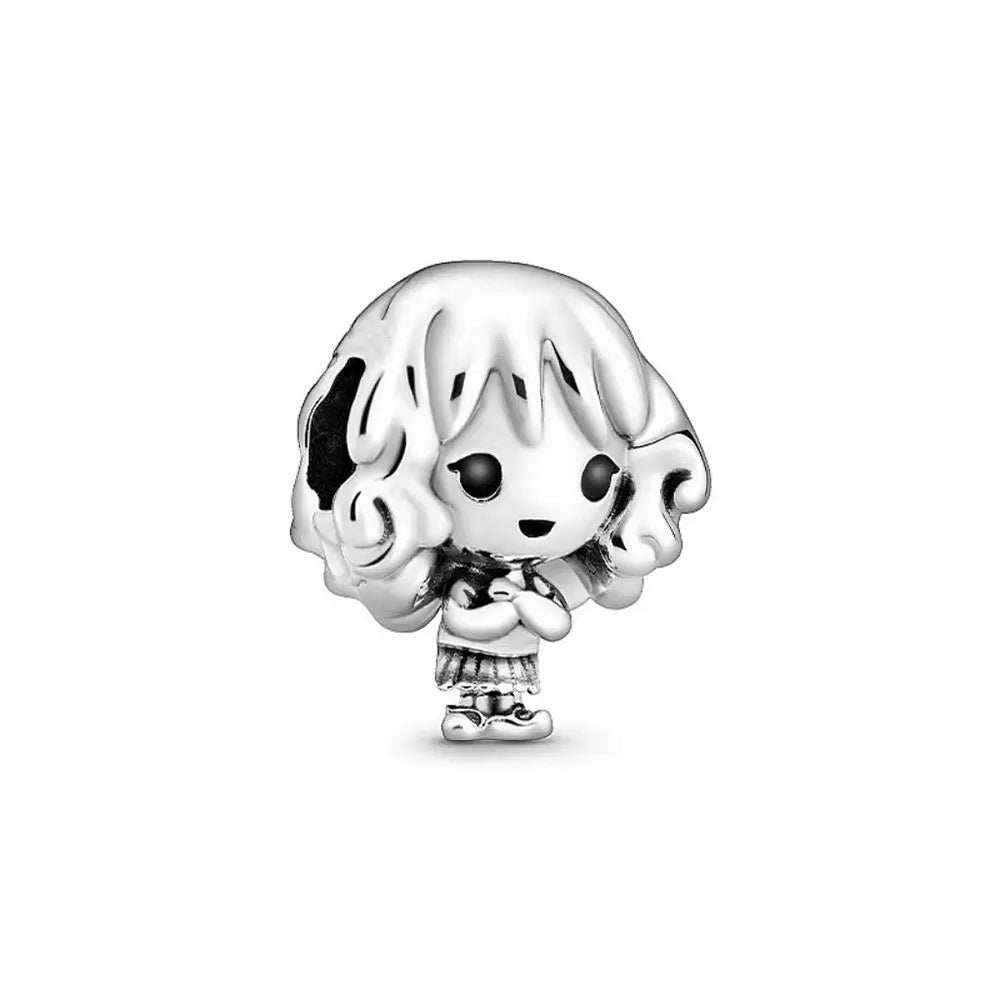 Minisoc Silver Zircon Teardrop Bracelet Charm Limited