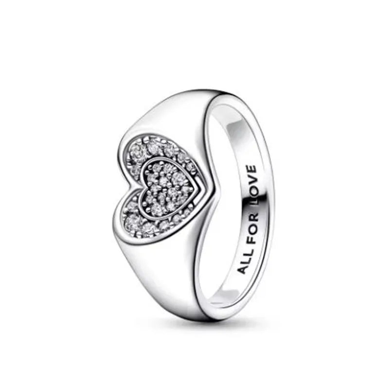 Sterling Silver Ring, Minisoc Collection Zircon Exclusive