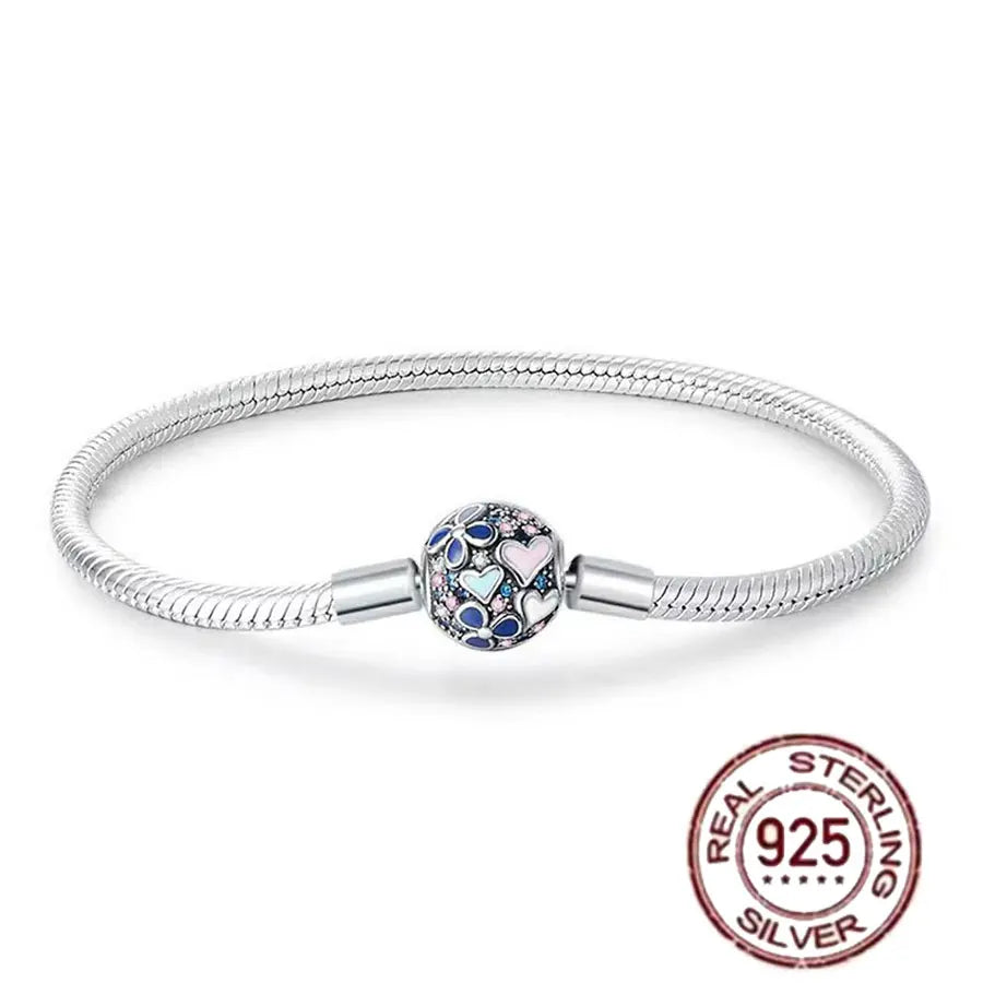 Sterling Silver 925 Charm Bracelet, Limited Edition