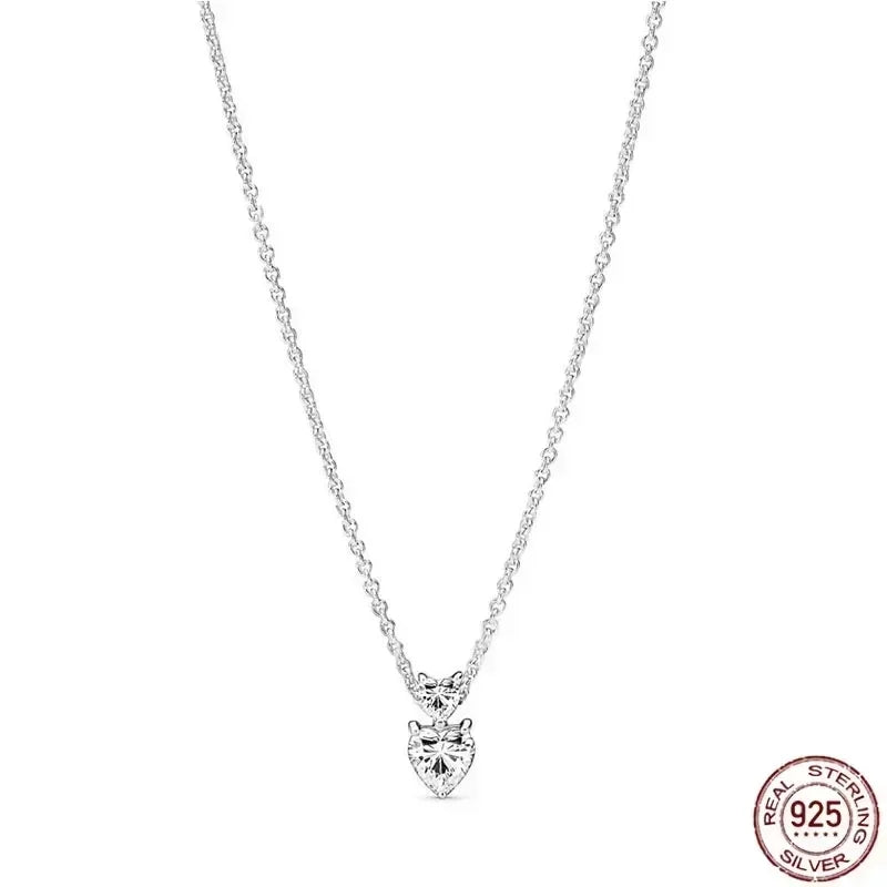 Exclusive Sterling Silver Pendant Necklace Snake Chain