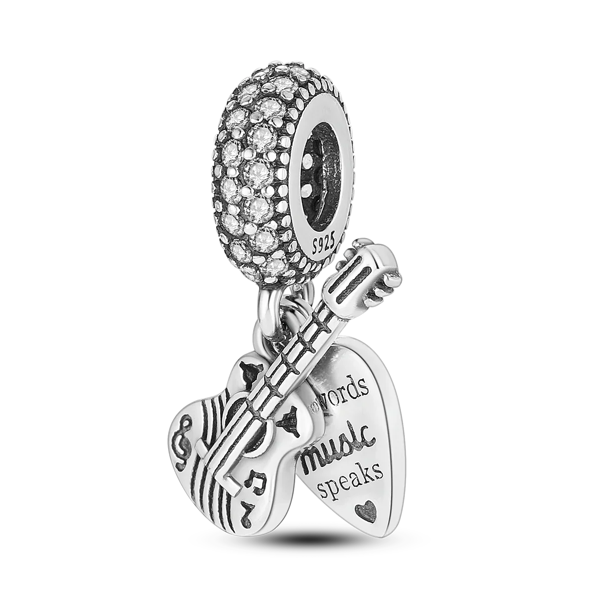 Sterling Silver Bracelet Charm Elegant Collection Exclusive