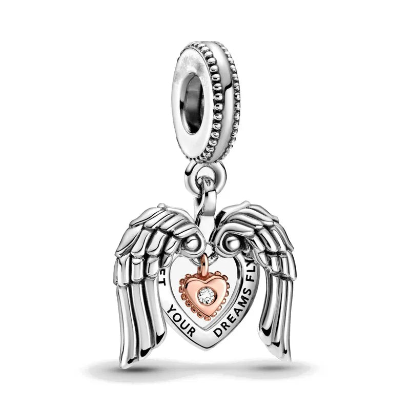 925 Angel Charm B929