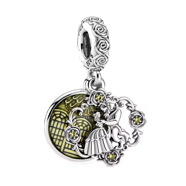 925 Princess Buffalo Charm