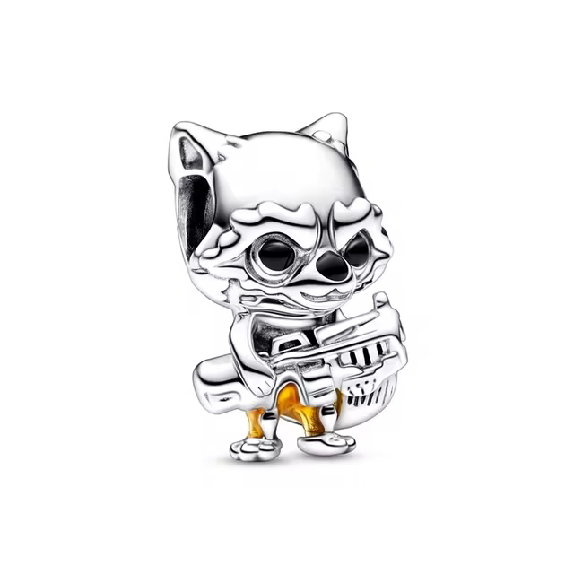 925 Little Fox Charm