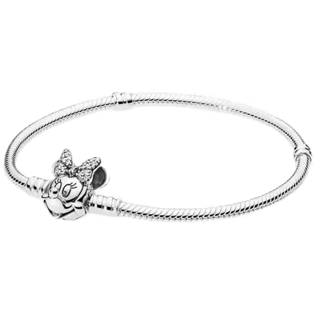 925 Mouse Snake Charm Bracelet