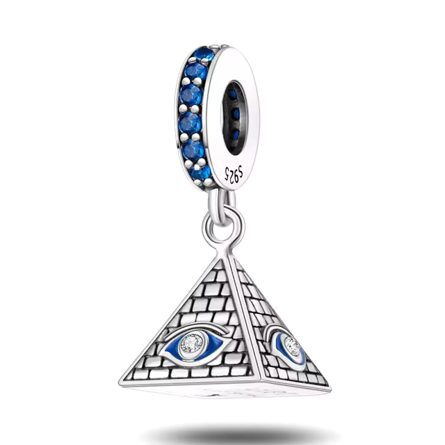 925 Pyramid Charm