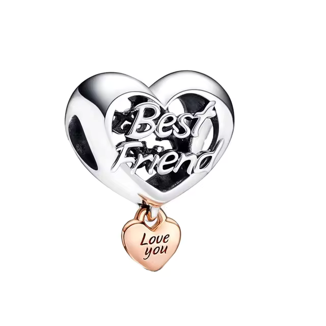 925 Best Friends Charm