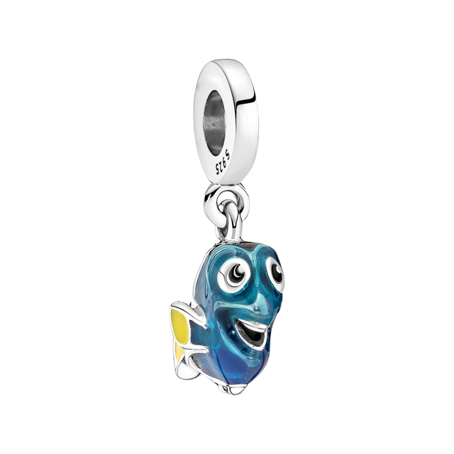 925 Happy Fish Charm