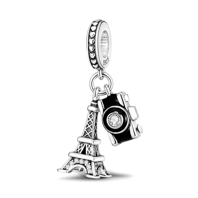 925 Eiffel Tower Charm