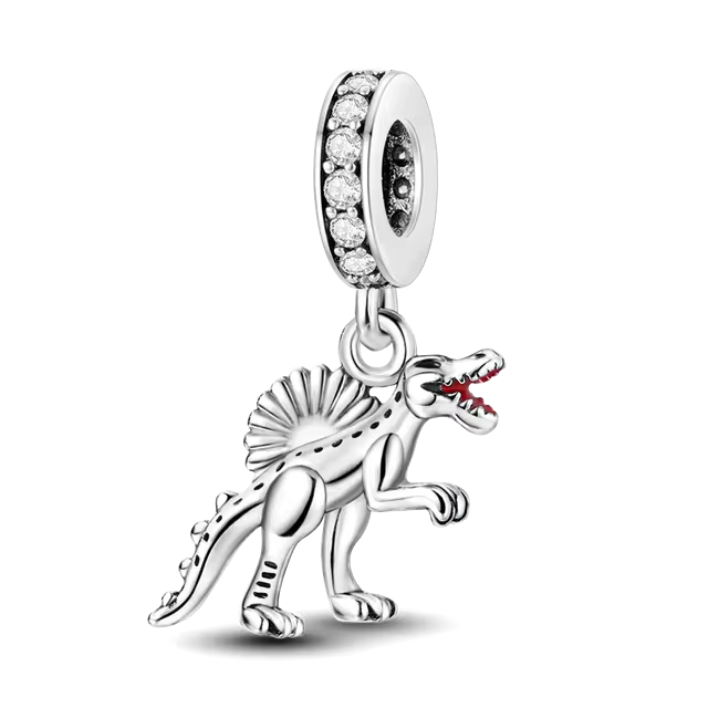925 Spinosaurus Charm