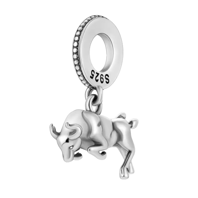 925 Bull Charm