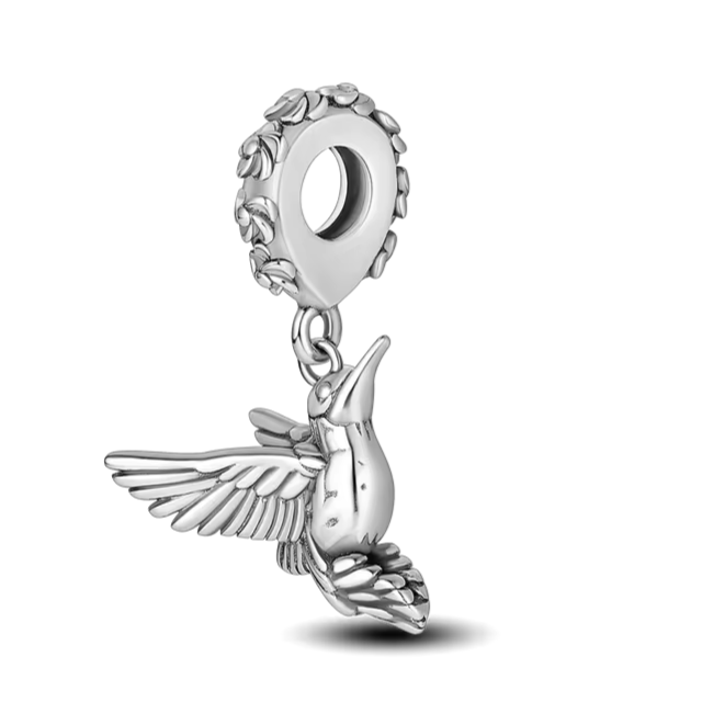 925 Bird Charm