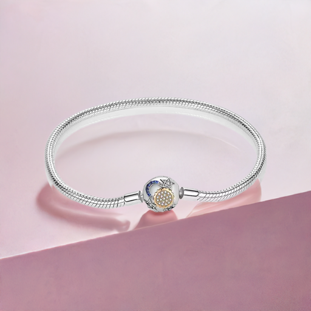 925 Ball Snake Charm Bracelet